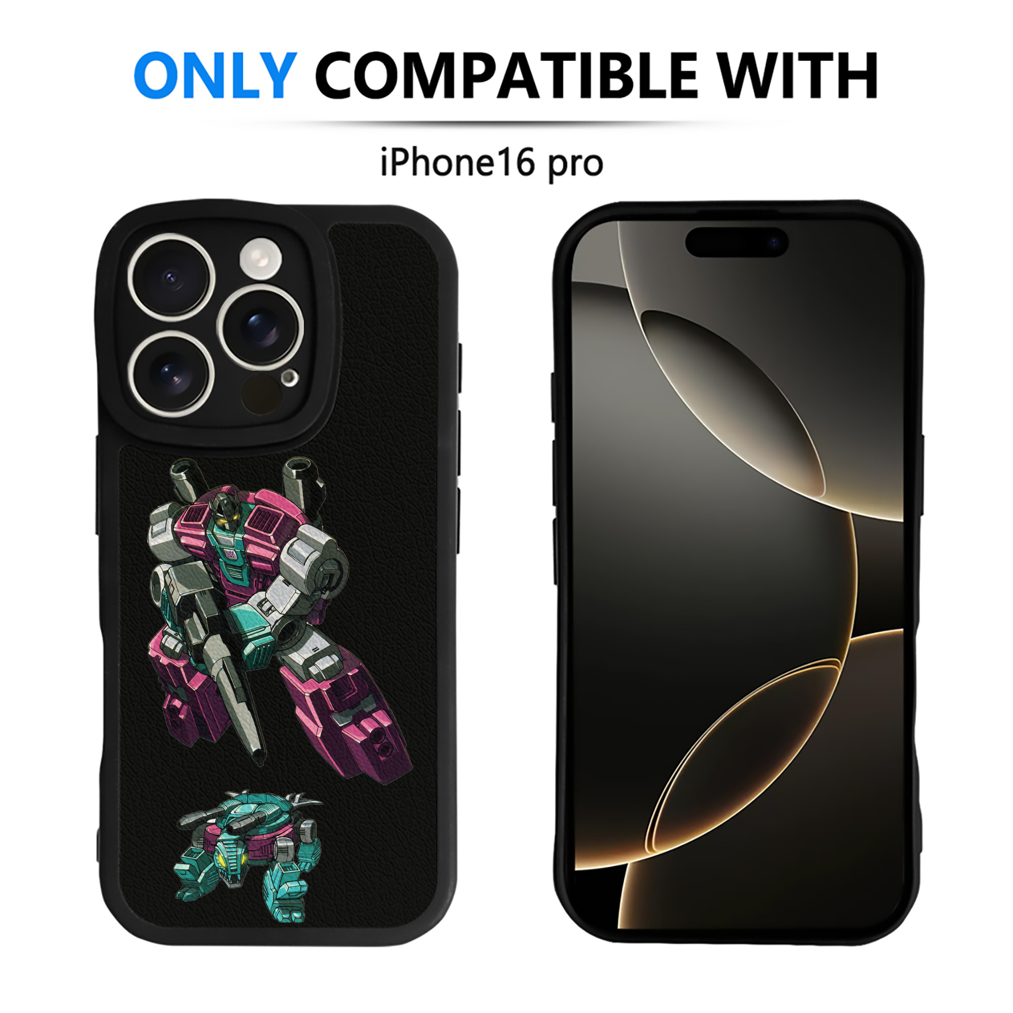 （画像用）  【iPhone 16シリーズ対応】シリコンスマホケース（レザー調） 材質：シリコン